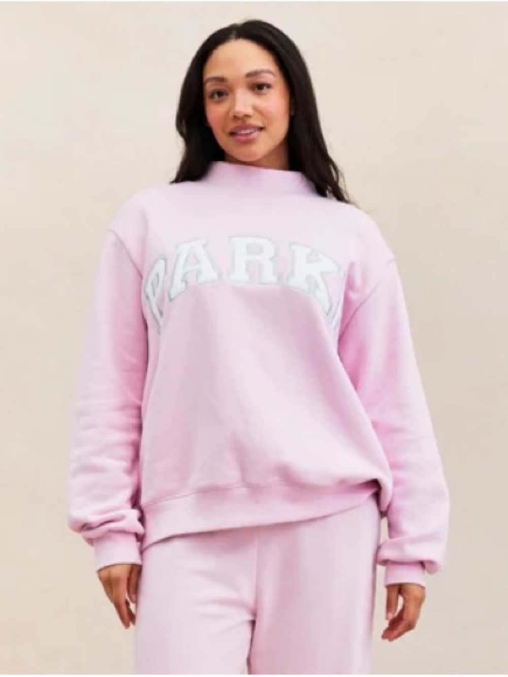 PARKE BRAND NEW Sprinkle L/XLFleece Mock Neck